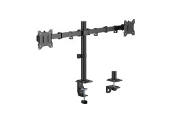 Sbox Desktop Dual Arm | Monitorarm 17 tot 32 inch | VESA 75x75 en 100x100 | 2x Max. 9 kg