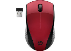 HP 220 | Draadloze Muis | Links- en Rechtshandig | RF | 1600 DPI | Rood