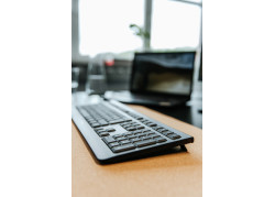 CHERRY KW 3000 | Draadloos Toetsenbord | USB ontvanger | QWERTY | Zwart