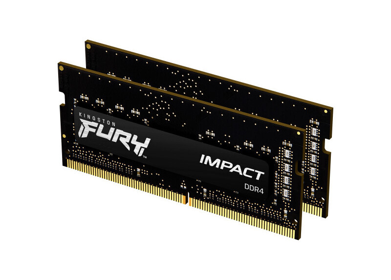 Kingston Fury Impact | 16GB 2x8GB DDR4 | 3200MHz | SO-DIMM | CL20 | Geheugenmodule | RAM | OPEN BOX