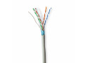 Nedis netwerkkabel | Cat6 | F/UTP (FTP) | 50 m | Grijs | CCBG8522GY50S