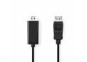 Nedis CCGL37100BK20 | DisplayPort-naar-HDMI video kabel | 2 m | DisplayPort Male naar HDMI Type A (Standaard) | Full HD 1080p | 