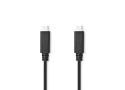 Nedis CCGL64750BK10 | USB 3.2 Gen 2 | USB-C naar USB-C | 1m | Zwart