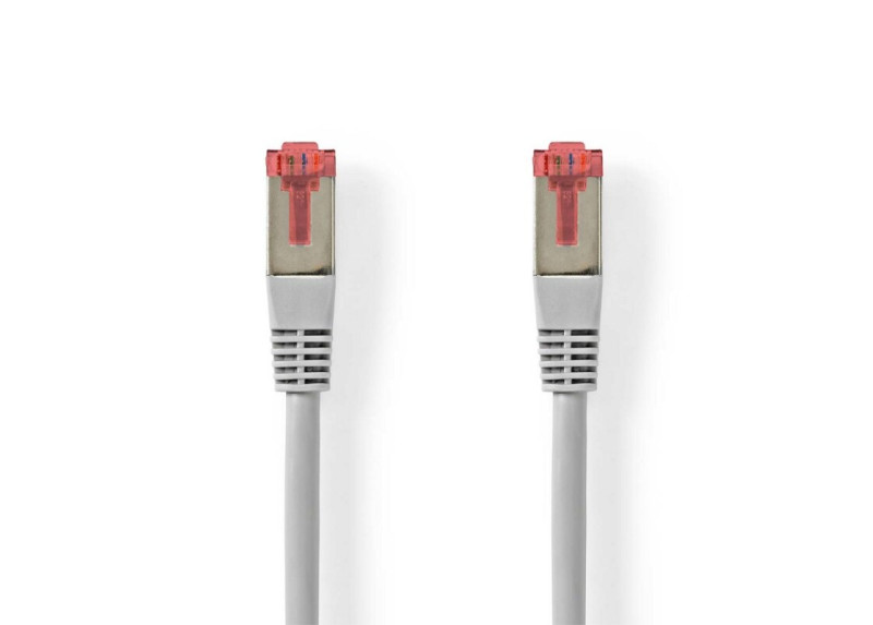 Nedis CCGL85220GY150 | Netwerkkabel Cat6 SF/UTP | 15 m | Grijs | RJ45 Male-naar-RJ45 Male