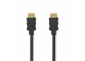 Nedis CVGL34060BK10 | HDMI kabel | 1 m | HDMI Type A (Standaard) Male-naar-Male | 4K | Zwart