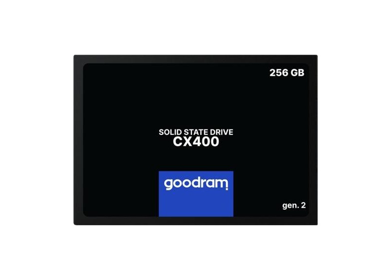 Goodram CX400 | 256GB SATA SSD | 2.5'' | 550MB/s Lezen | 480MB/s Schrijven