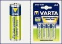 AA Varta 2100mAh NiMH 4 stuks blisterverpakking