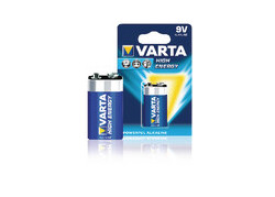 Varta High Energy batterij 9 Volt blister (LR61)