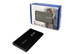 2.5" Logilink Enclosure USB-A 3.0 / SATA / Zwart