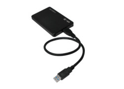 2.5" Logilink Enclosure USB-micro 3.0 / SATA /Zwart