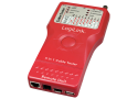 LogiLink Kabeltester RJ45/11/BNC/USB-A/IEEE1394