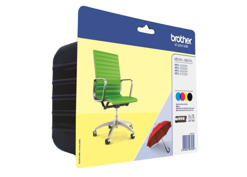 Brother LC-229XL Value Pack 2.400/1.200 paginaÂ´s(Origine