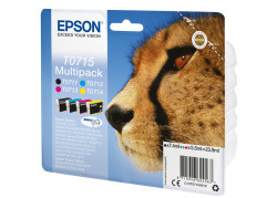 Epson T0715 Multipack 23,9ml (Origineel) cheetah