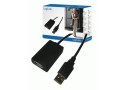USB-A 2.0 (M) --> (F) 5.00m Verlenging LogiLink Zwart