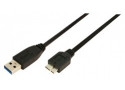 USB-A 3.0 (M) <--> USB-micro-B 3.0 (M) 2.00m LogiLink