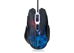 Logilink Gaming Optical USB-A Zw-Bl Retail 2400dpi