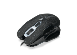 Logilink Gaming Optical USB-A Zw-Bl Retail 2400dpi