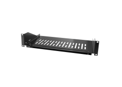 TOE 2U Schap 250 mm diep Zwart LogiLink