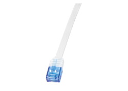 RJ45 10.00m Wit Cat5e U/UTP Flat LogiLink