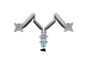 Desk Mount Dual LogiLink 13"-32" <9kg Aluminium gas