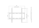 Wall mount LogiLink Fix 32"-55" <40kg