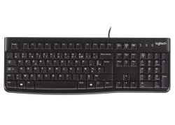 BE KB Logitech K120 Zwart bedraad (Belgische layout)