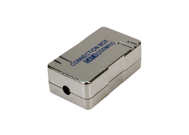 Inline coupler RJ45 Box Cat5/6 1:1 Shielded LogiLink