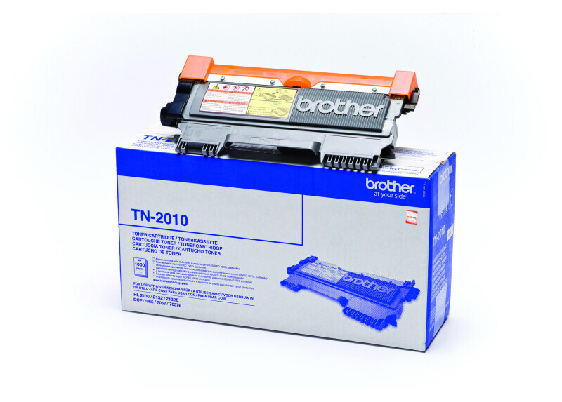 Brother TN-2010 Zwart 1.000 pagina`s (100% Comp.)