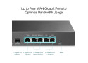 TP-Link ER7206 Omada 5 poorts Gigabit Multi-WAN.