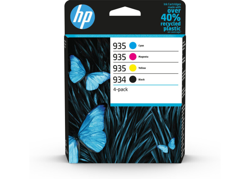 HP No.934 4-Pack 400/400 paginaÂ´s (Origineel)