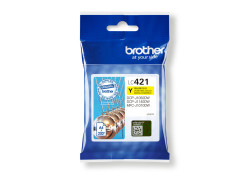 Brother LC-421Y Geel 200 pagina's (Origineel)
