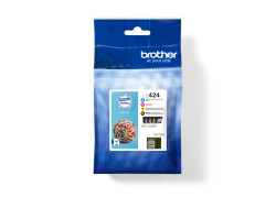 Brother LC-424VAL Value Pack 4x 750 paginaÂ´s(Origineel)