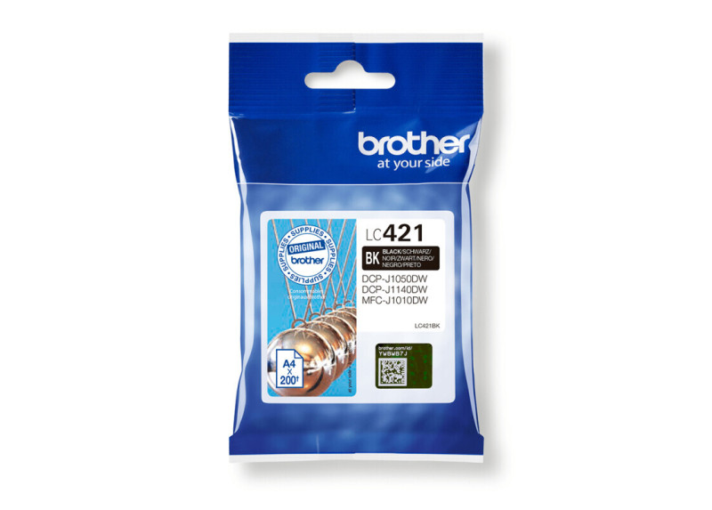 Brother LC-421BK Zwart 200 pagina's (Origineel)