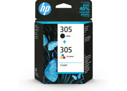 HP No.305 2-Pack 120/100 paginaÂ´s (Origineel)