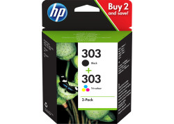 HP No.303 2-Pack 200/165 paginaÂ´s (Origineel)