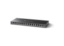 TP-Link 16Port PoE+ 1Gbps Metalen behuizing.