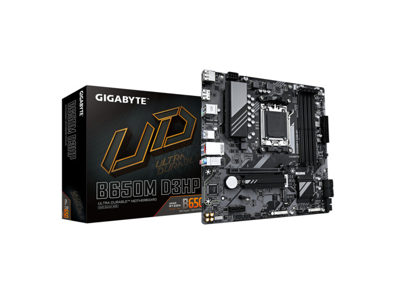 Gigabyte AM5 B650M D3HP - DDR5/2xM.2/2xDP/HDMI/ÂµATX