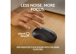 Logitech M240 Silent Optical USB-A Zwart Retail Wireless