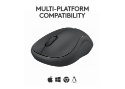 Logitech M240 Silent Optical USB-A Zwart Retail Wireless