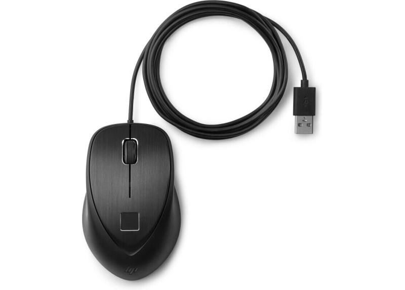 HP Fingerprint Laser USB-A Zwart Retail