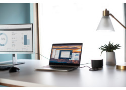 HP Fingerprint Laser USB-A Zwart Retail