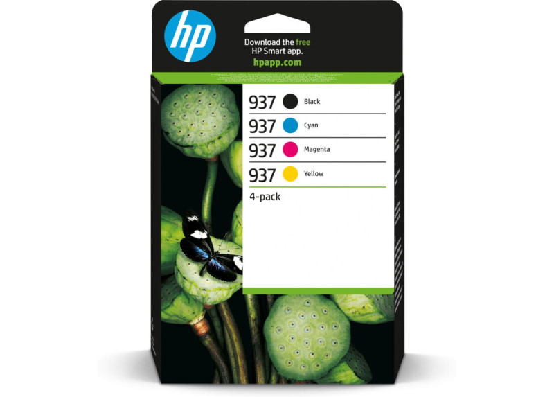 HP No.937 4-Pack 1.250/800 pagina`s (Origineel)