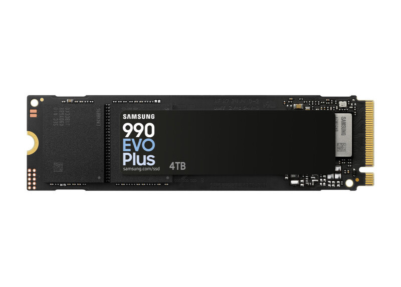 4TB M.2 PCIe NVMe Samsung 990 EVO Plus TLC/7250/6300