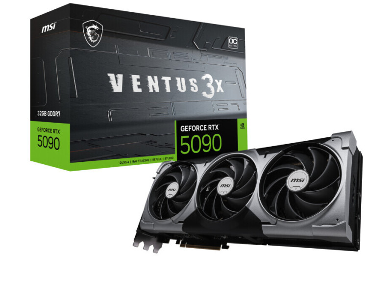 5090 MSI RTX 32G VENTUS 3X OC WHITE 32GB/3xDP/HDMI - wit