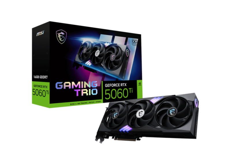 5060Ti MSI RTX GAMING TRIO OC 16GB/3xDP/HDMI