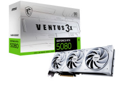 5080 MSI RTX 16G VENTUS 3X OC WHITE 16GB/3xDP/HDMI - wit
