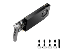 A1000 PNY RTX 8GB/4xmDP incl. Adapter Low Profile