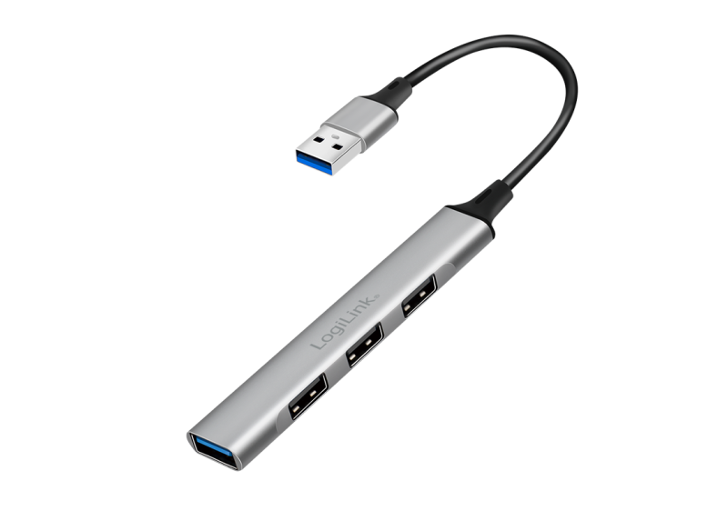 LogiLink 4 Port, USB-A 3.0 passief