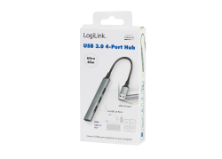 LogiLink 4 Port, USB-A 3.0 passief