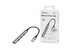 LogiLink 4 Port, USB-A 3.0 passief